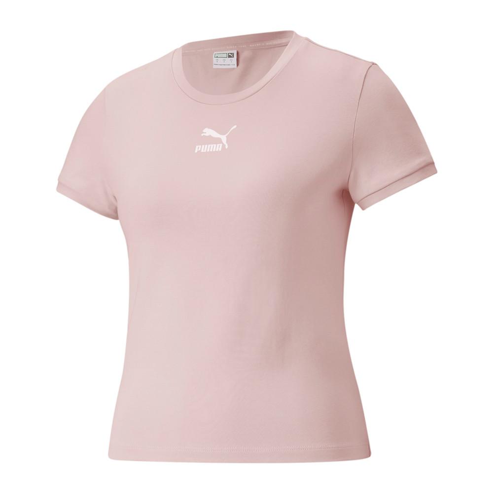 Puma T-shirt Rose Femme Puma Classics