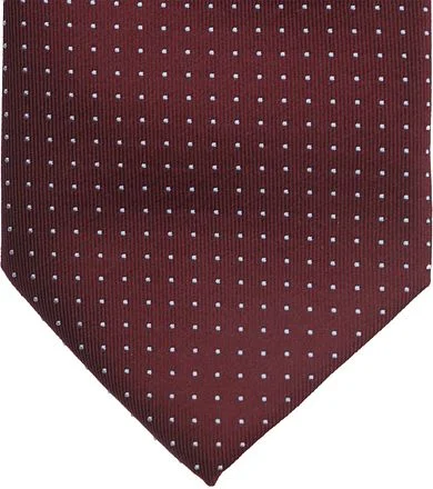 Suitable Stropdas Zijde Stippen Bordeaux TI23-37 kopen