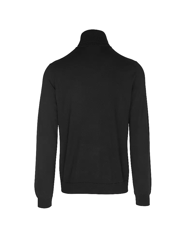 HUGO Rollkragenpullover SAN THOMAS schwarz