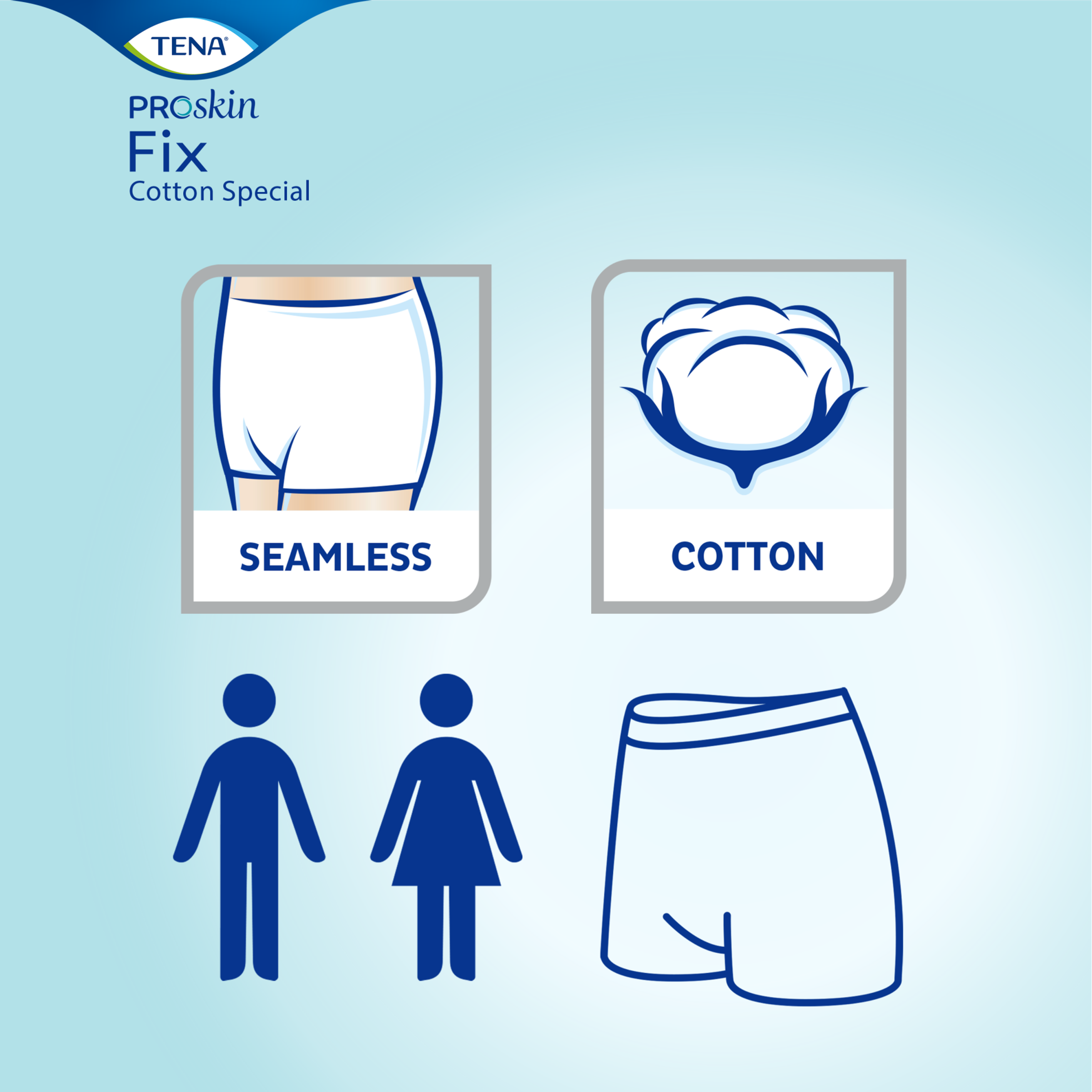 Tena Fix cotton special maat XL (1 set)