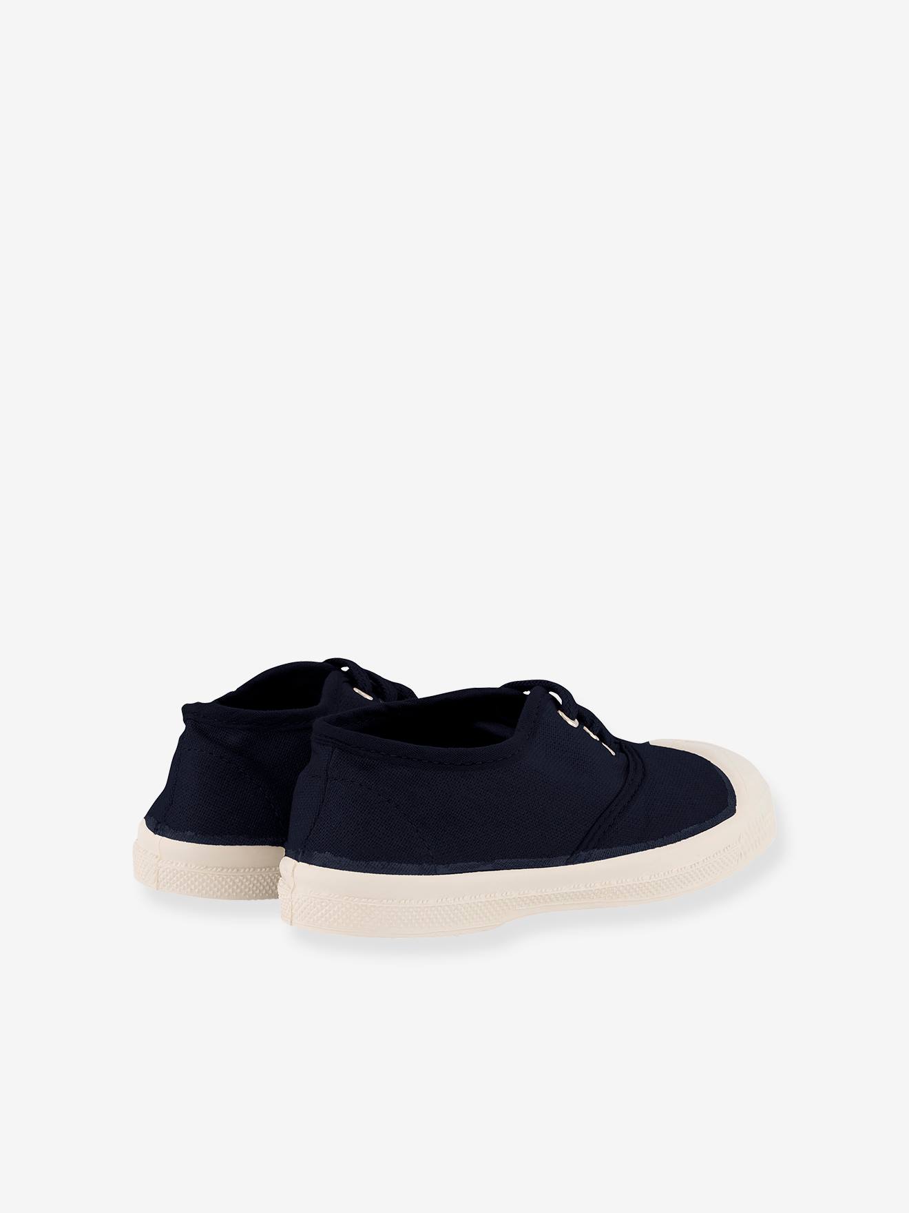 Tênis de algodão cáqui com cadarço BENSIMON®