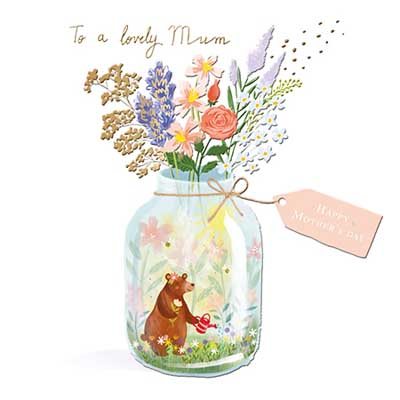 Spring Gardening Bear