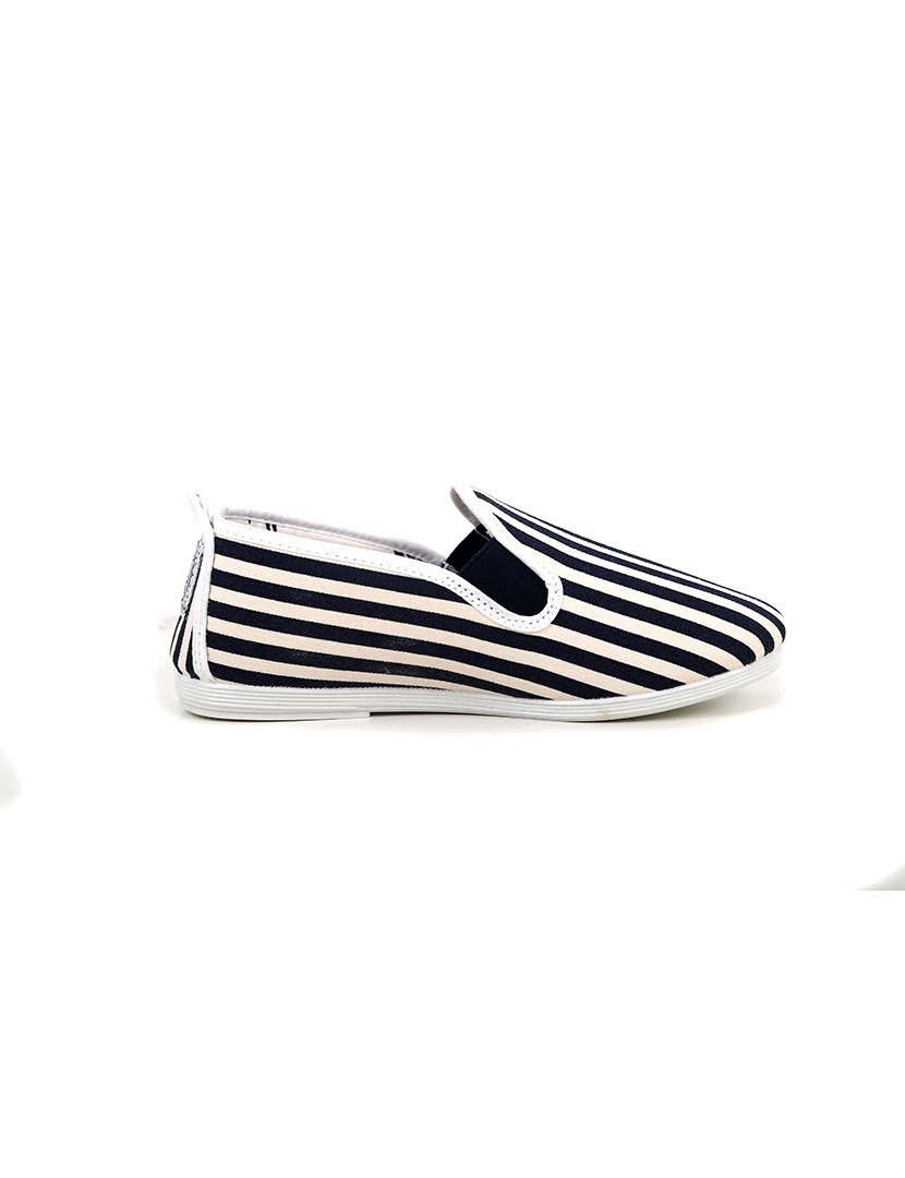 Navy Check Print Alpercatas