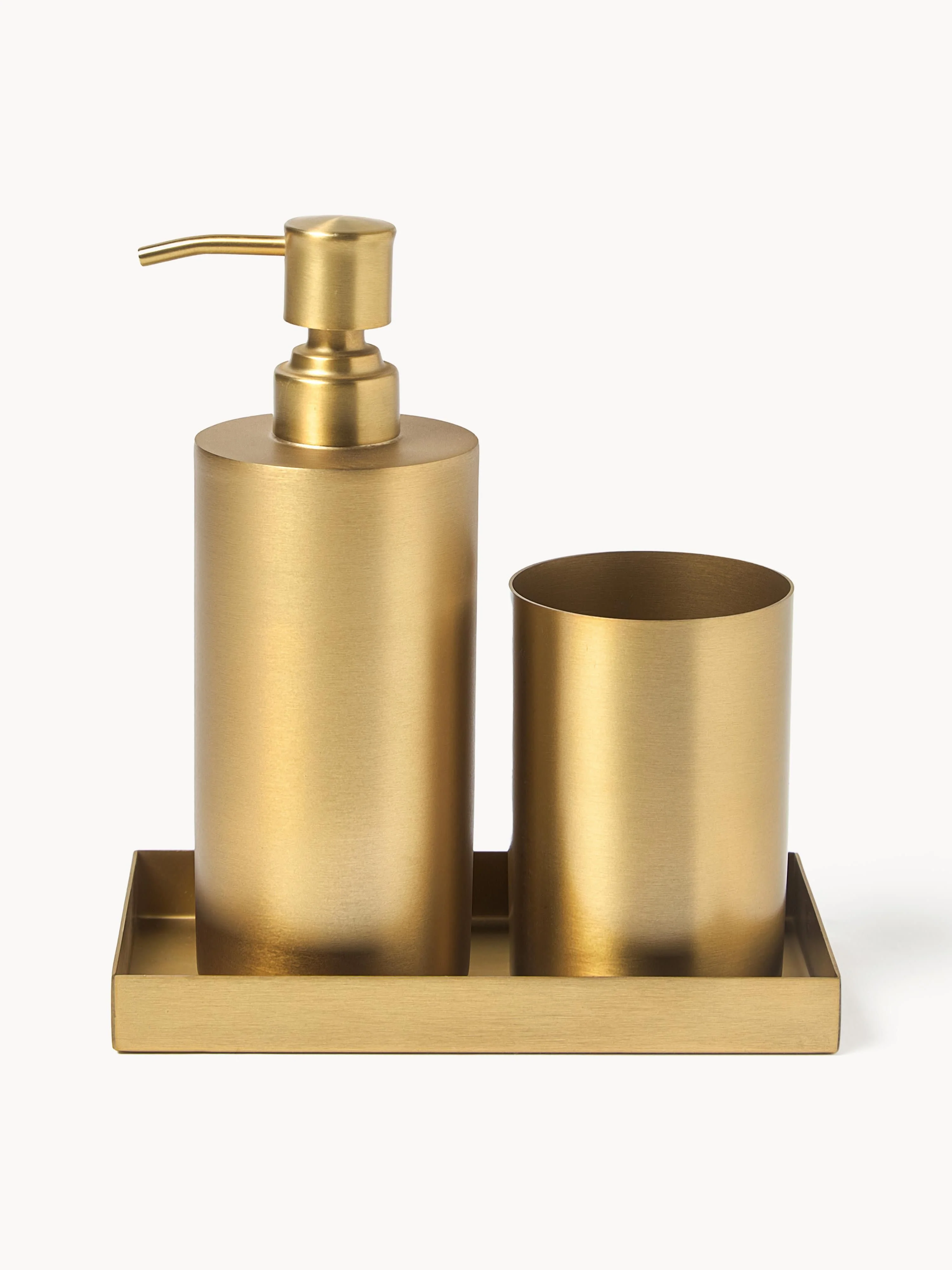 Metalen badkameraccessoires Halston, 3-delig