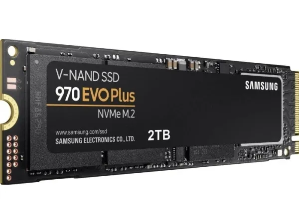 Samsung 970 EVO Plus MZ-V7S2T0BW - SSD - krypteret - 2 TB - intern - M.2 2280 - PCIe 3.0 x4 (NVMe) - buffer: 2 GB - 256-bit AES - TCG Opal Encryption 2.0