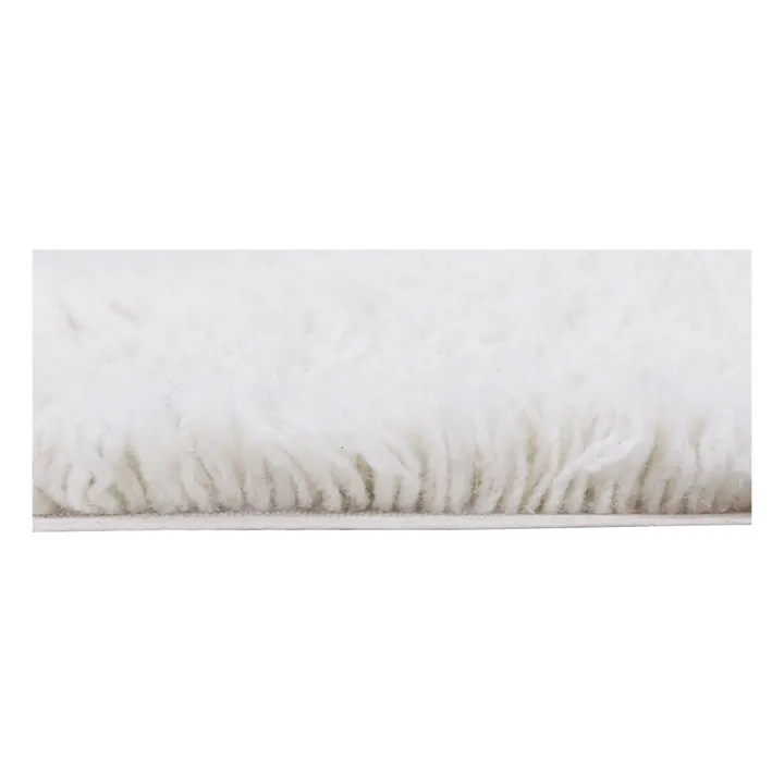 Lorena Canals Tapis rond Arctic circle 250x250 cm | Blanc