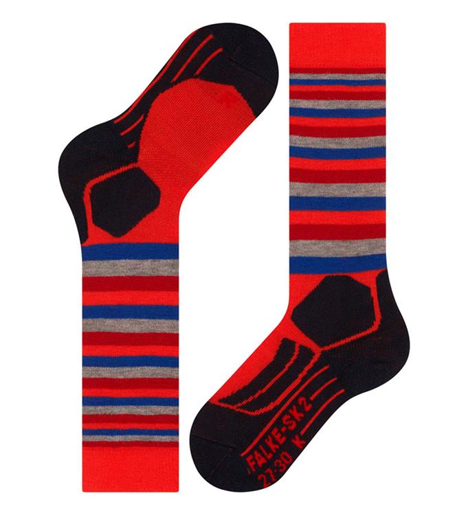 Falke JR SK2 Stripes Skisokken