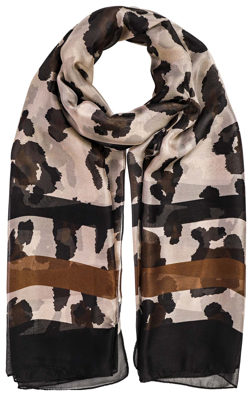 Tuch - Brown Print