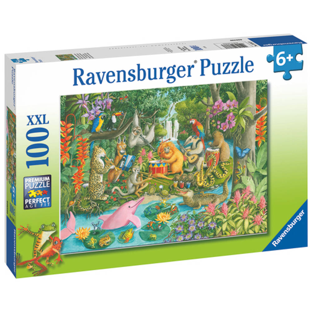 Ravensburger XXL puzzel Jungle orkest - 100 stukjes