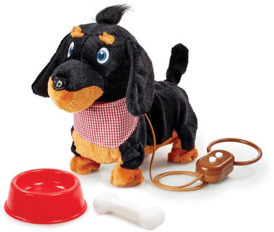 Happy Pets Wiggle Jiggle Dachshund Deluxe Interaktiv Hund