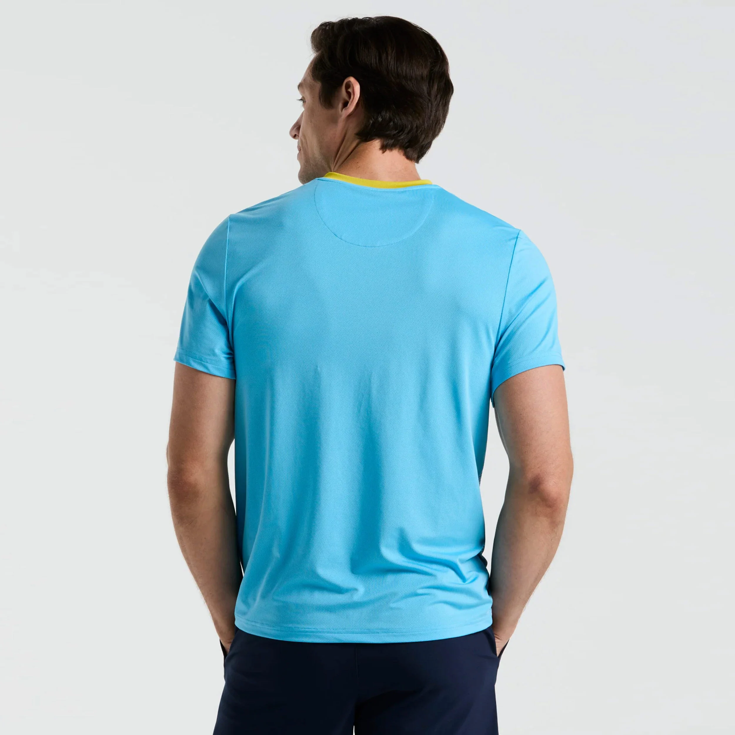 Original Penguin Performance Ombre T-shirt Hommes - Bleu Clair