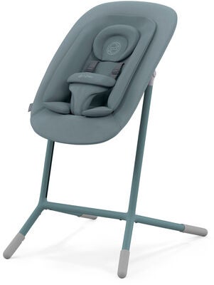 Cybex Lemo 4-in-1 Matstol Inkl. Babysitter, Babysett og Brikke, Stone Blue