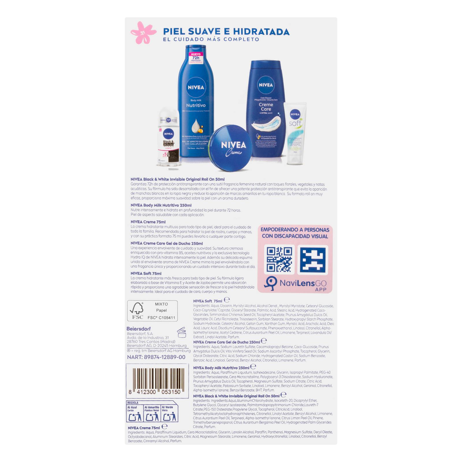 Lotion pour le corps Nivea pour femmes