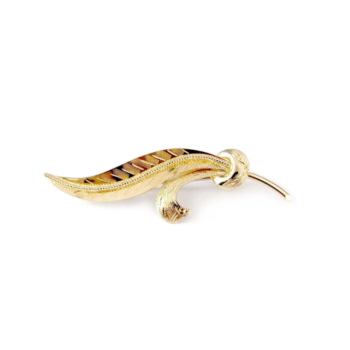 Broche d'occasion or 750 jaune