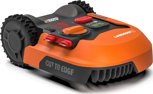 WORX WR141E, Robot plæneklipper, 500 m², 18 cm, 3 cm, 6 cm, Roterende knive