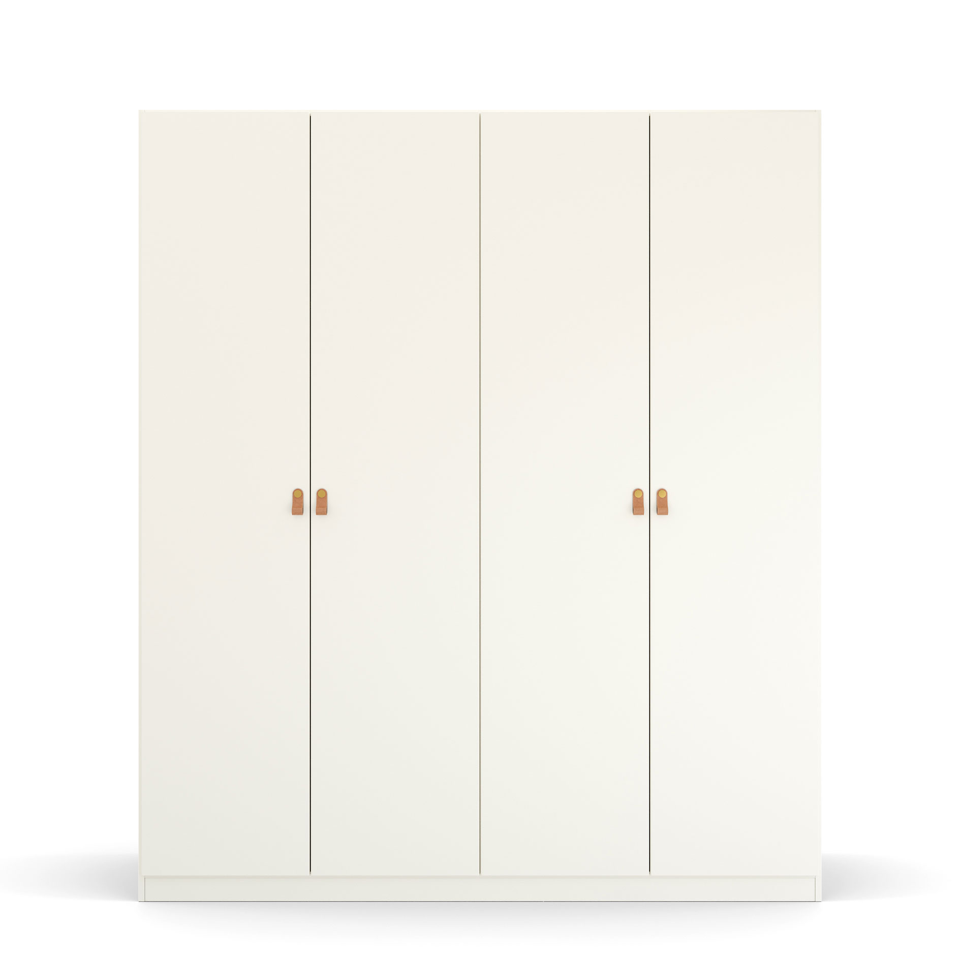 Drehtürenschrank - alpinweiß - 181 cm
