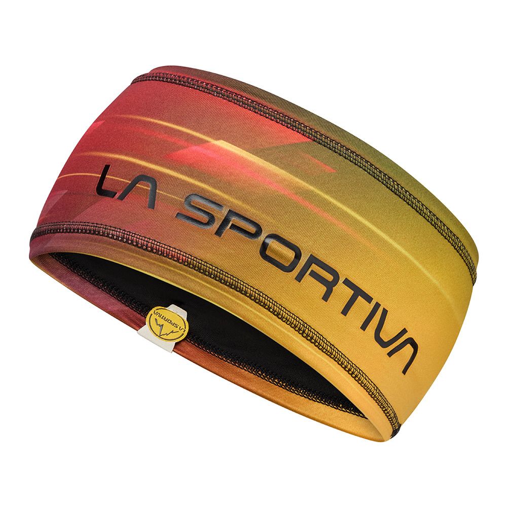 La Sportiva RACER - Bandeau yellow/black