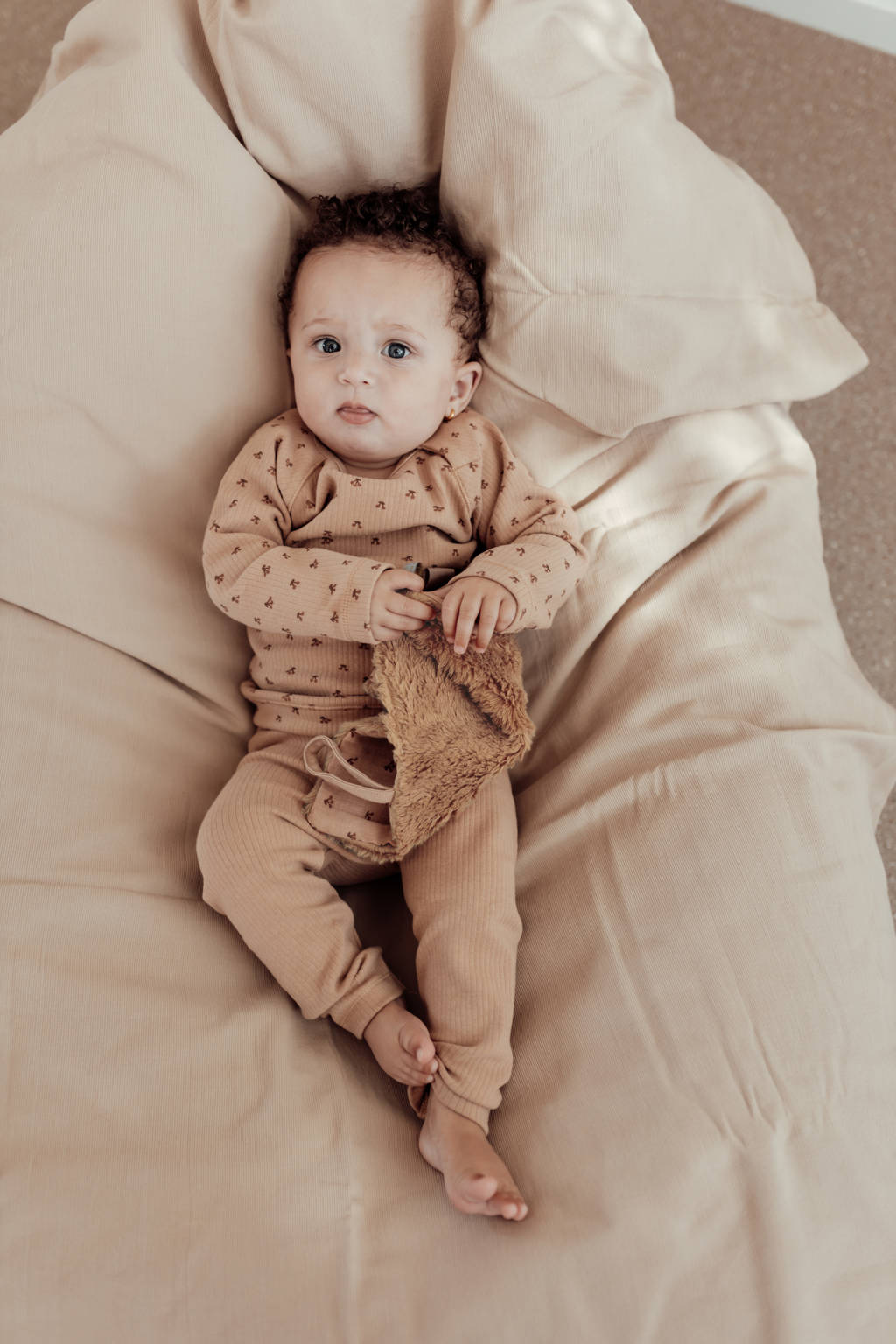 Snoozebaby pyjama cherry pink