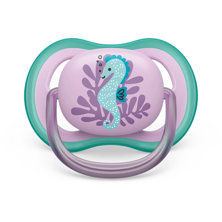 Philips Avent Schnuller ultra air SCF08561 6-18 Monate 4 Stück blaulila