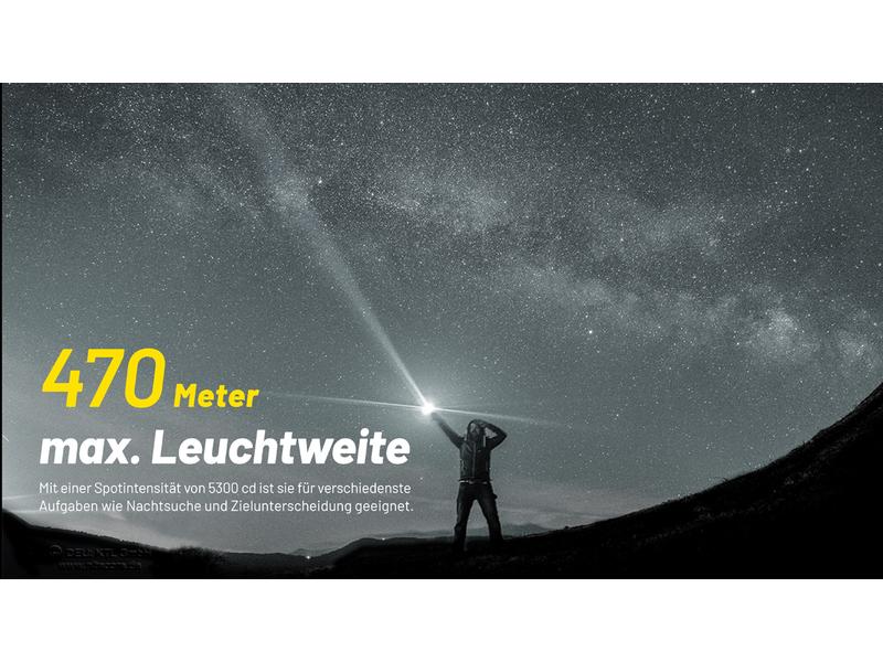 Nitecore Taschenlampe P23i 3000 Lumen LED-Taschenlampe