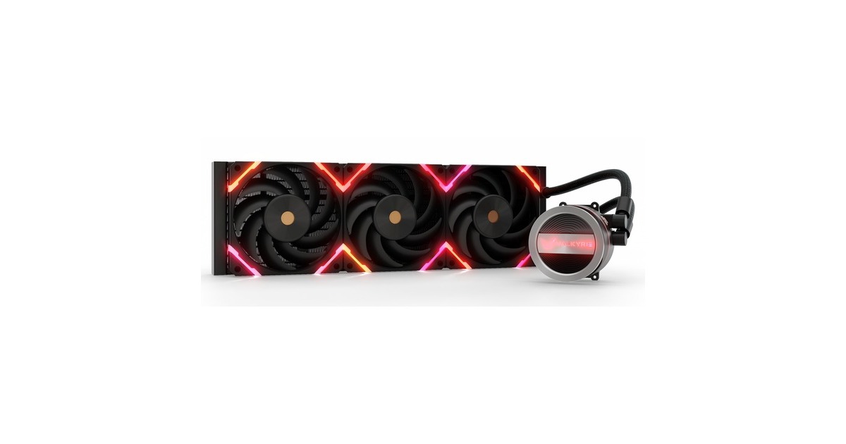 ValkyrieDragonfang 360 ARGB waterkoeling  (Zwart)