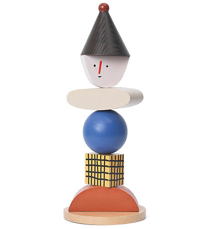 ferm Living Bauklötze - Figure Stacking Blocks - Multi