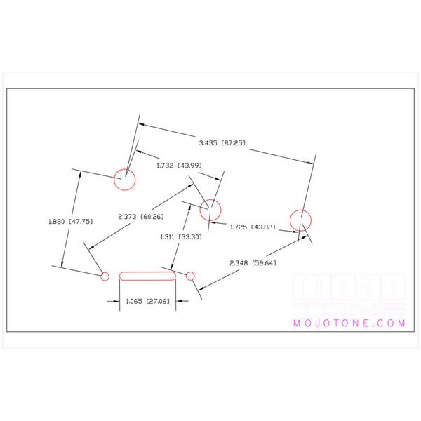 Mojotone ST HSS STD Prewired Harness