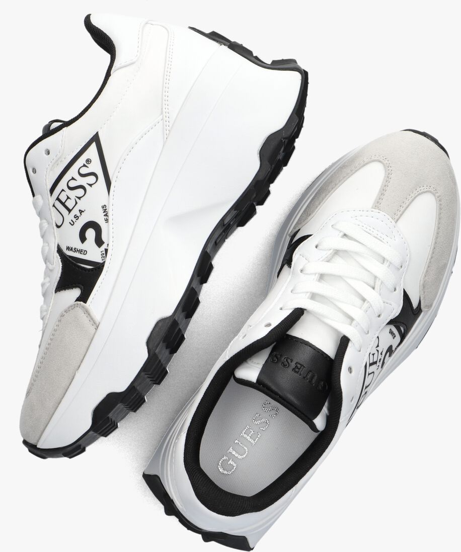 GUESS witte guess lage sneakers calebb