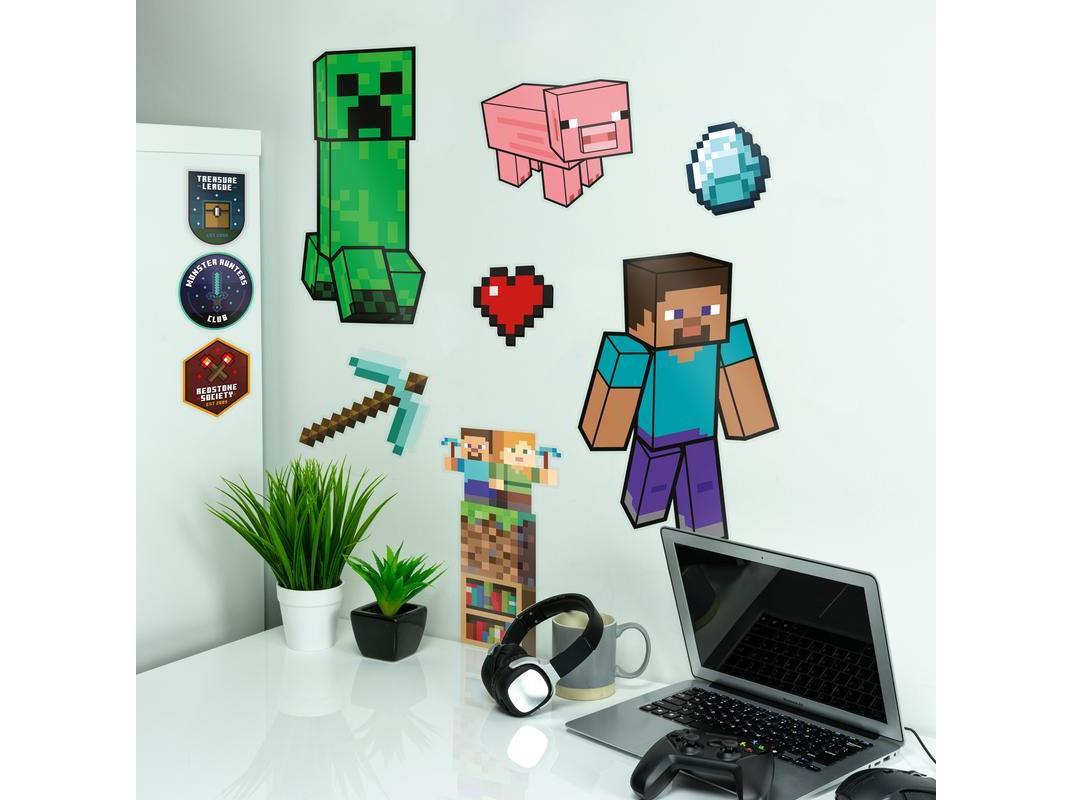 AUTOCOLANTES PAREDE MINECRAFT