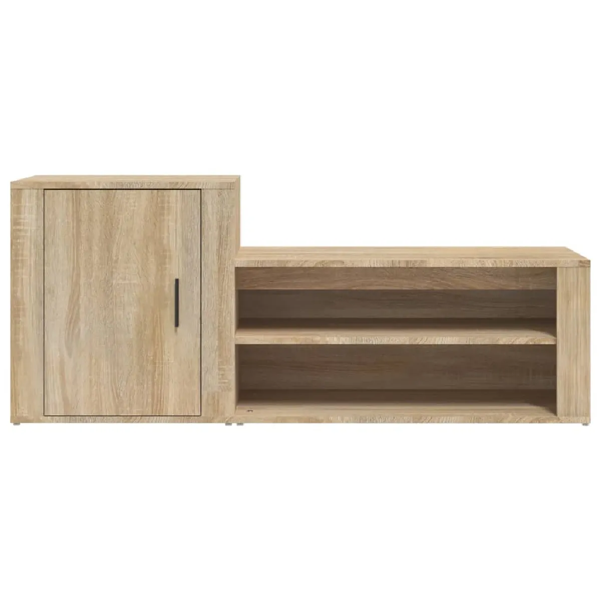 vidaXL Armoire à chaussures Chêne sonoma 130x35x54cm