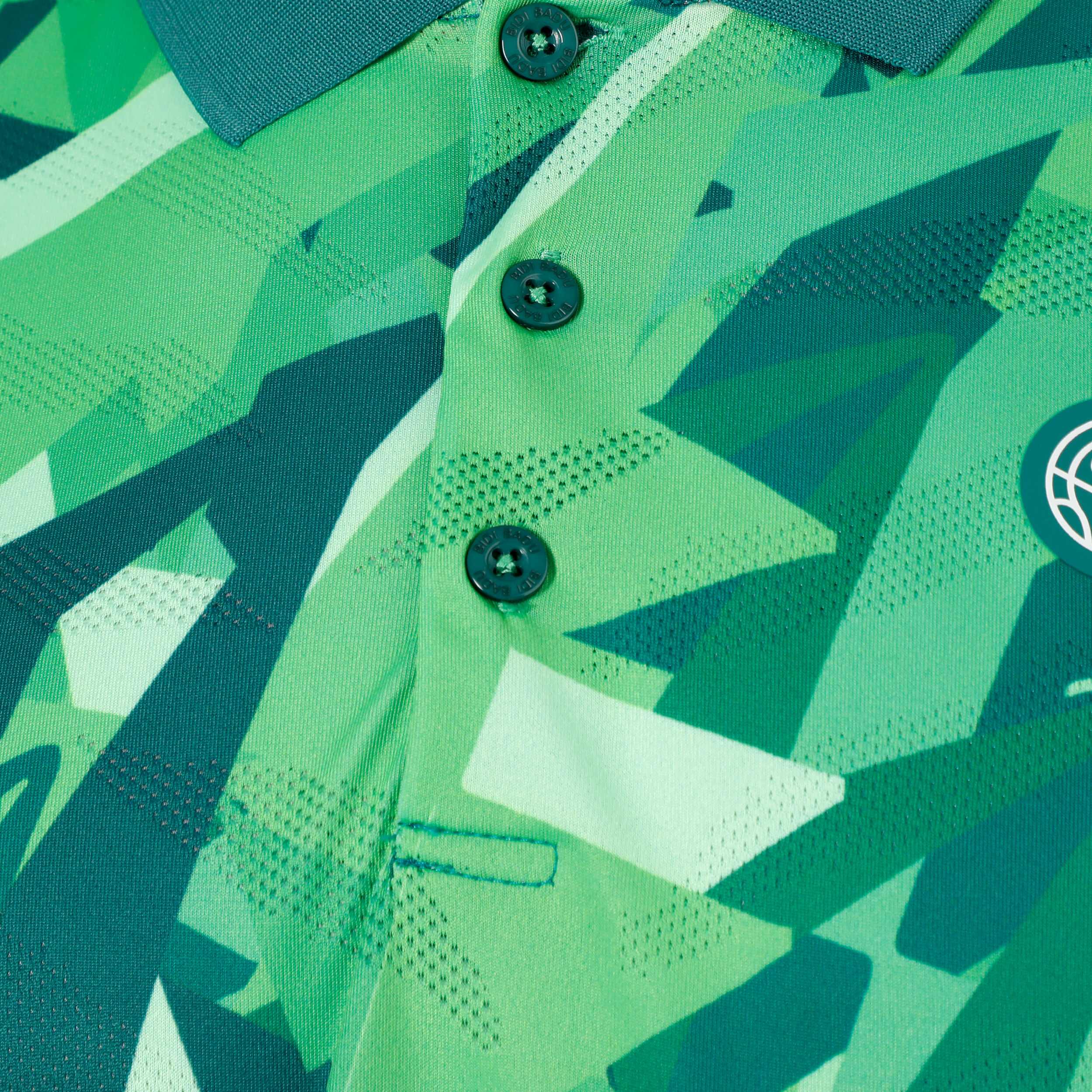 BIDI BADU Spike Polo Hommes - Vert Foncé , Vert