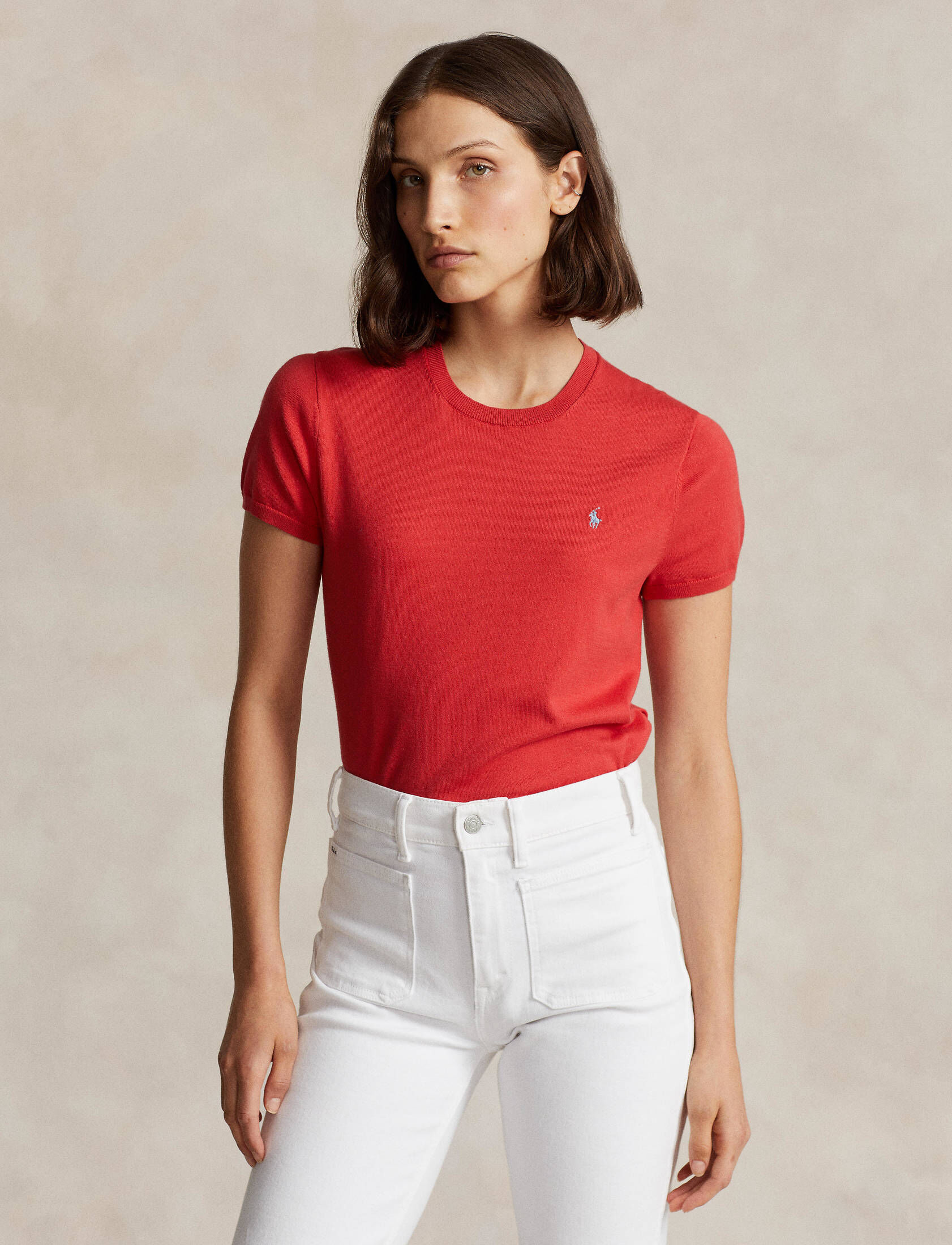 Polo Ralph Lauren| Damen Kurzarmpullover