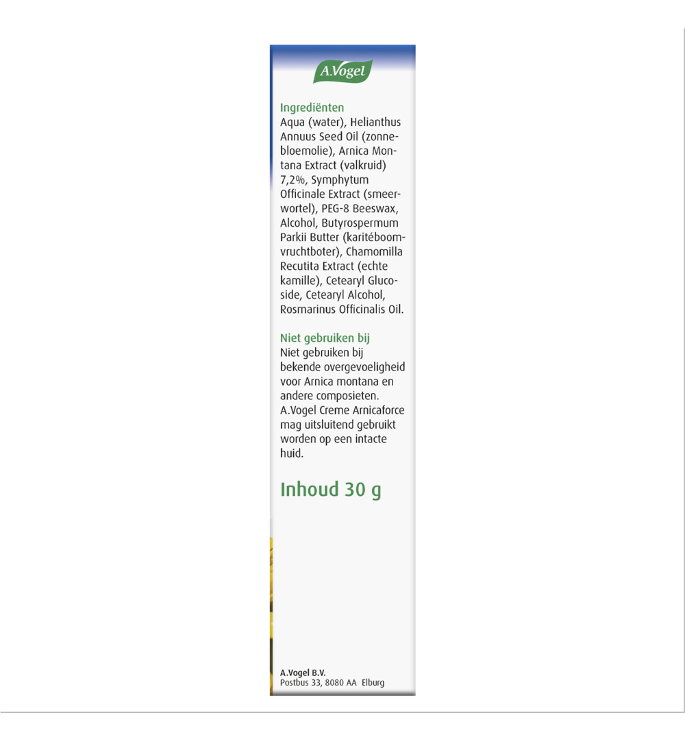 A.Vogel Creme arnicaforce (30 gr)