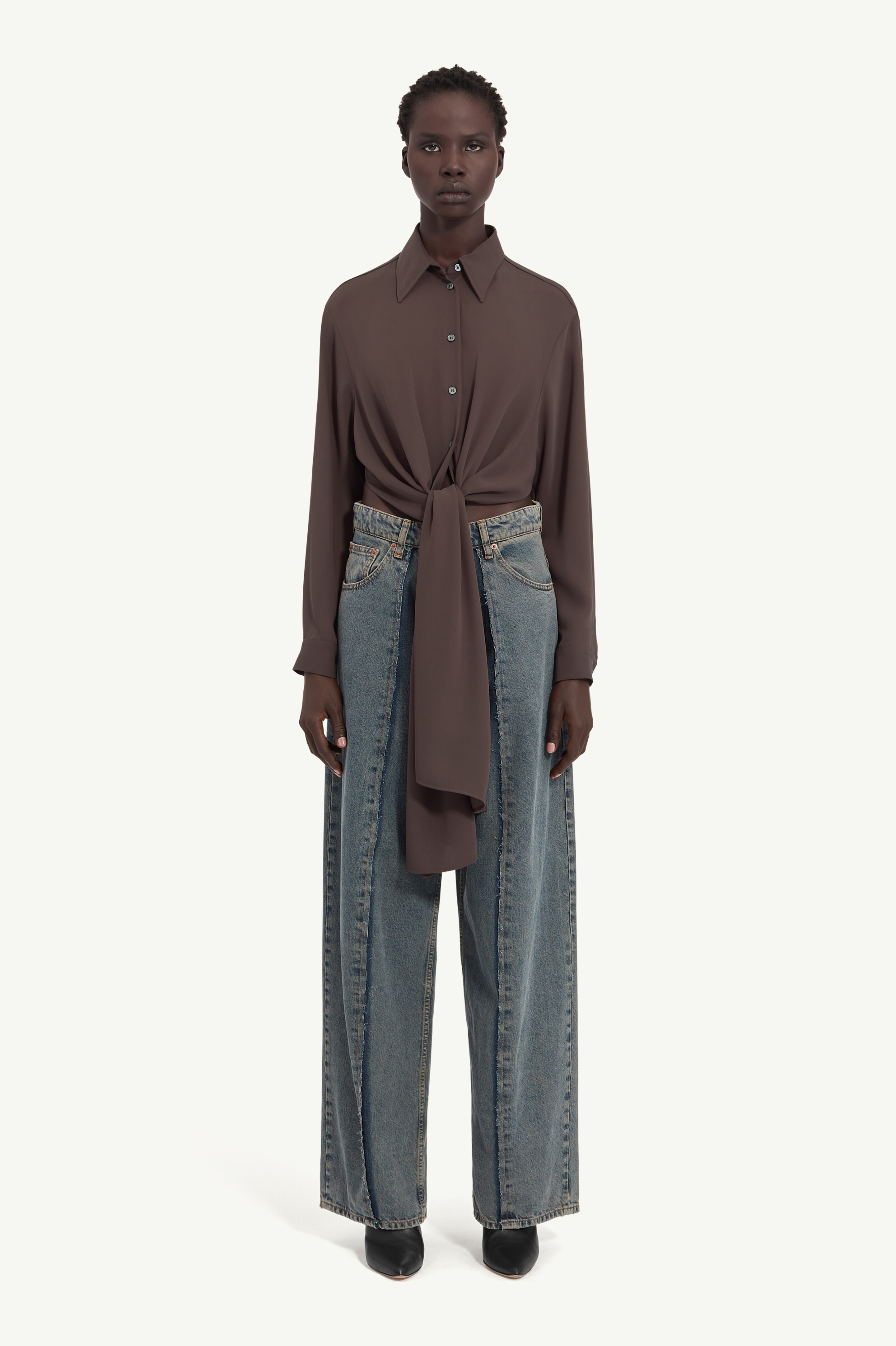 Chemise polyvalente pour femme | MM6