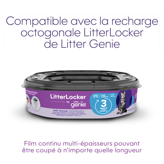 Poubelle à litière LitterLocker par Litter Genie