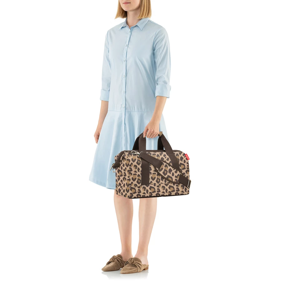 reisenthel travelling allrounder M - Reisetasche 40 cm leo macchiato