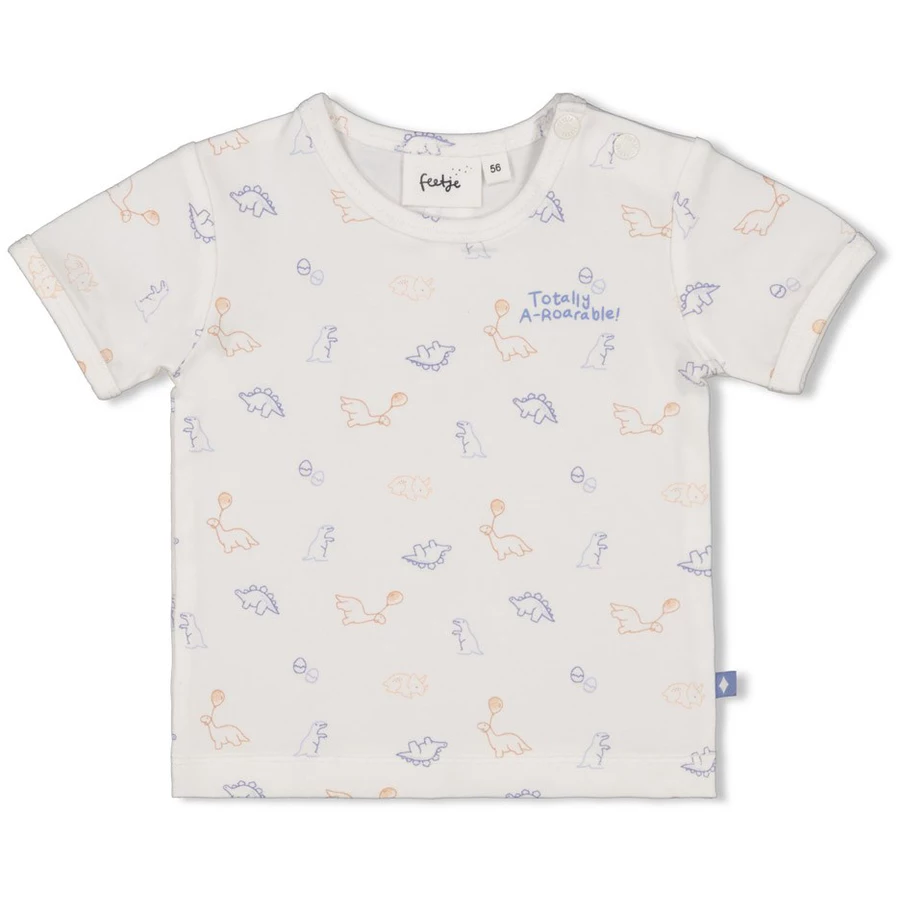 Feetje T-Shirt A-Roarable Offwhite