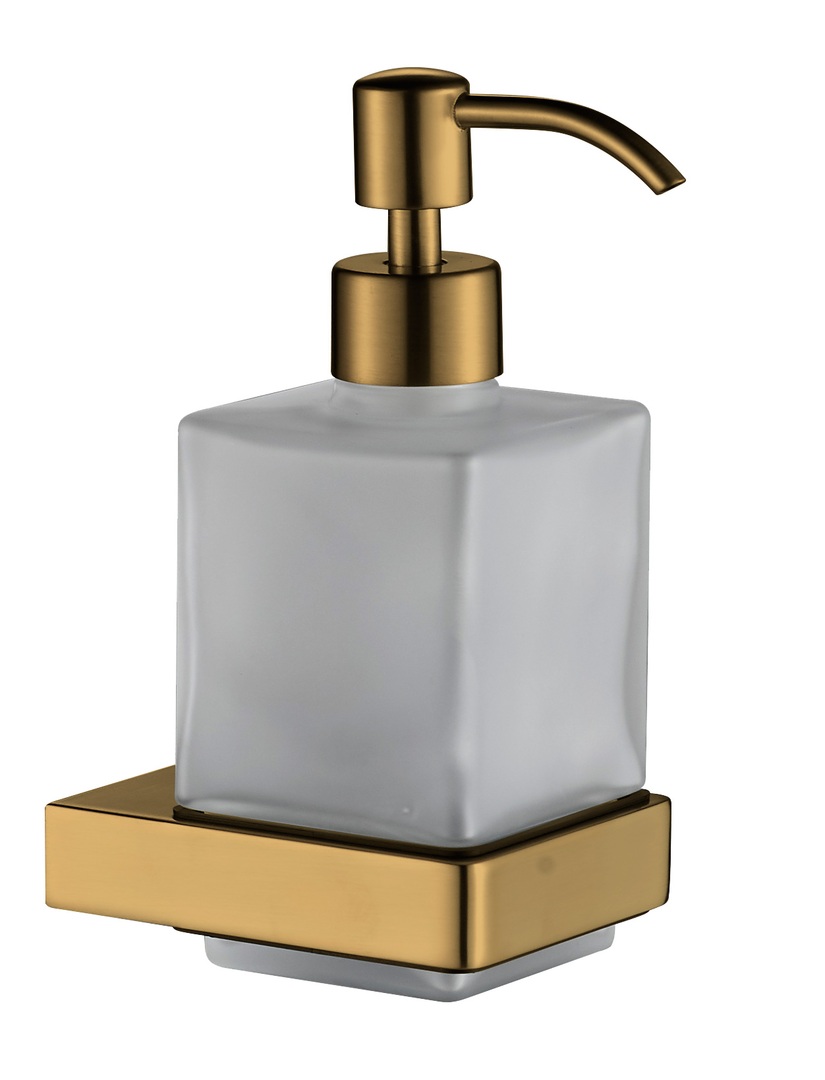 Plieger Altea zeepdispenser geborsteld goud