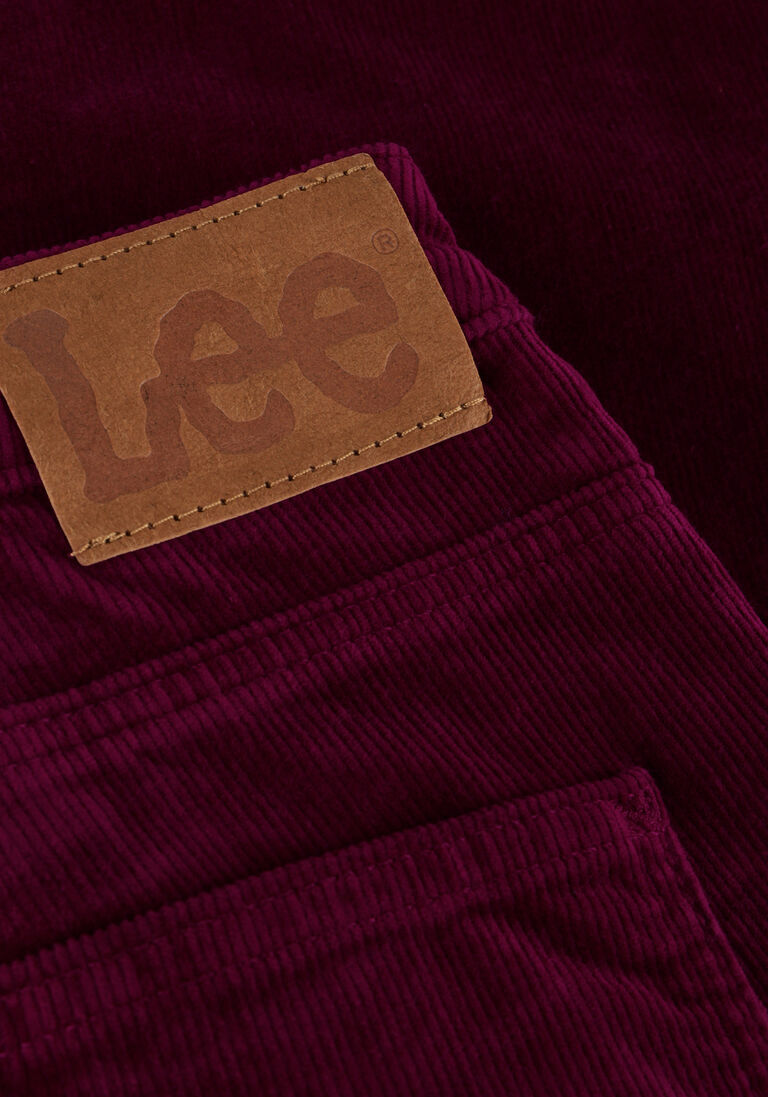 LEE bordeaux lee flared jeans breese boot