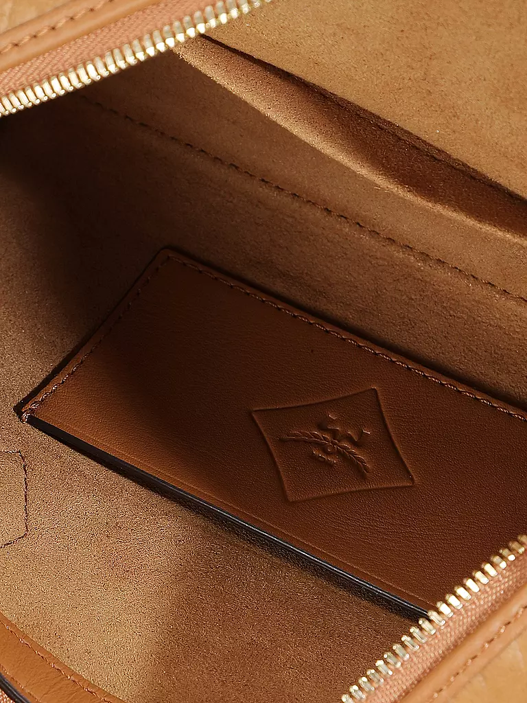 MCM Ledertasche - Henkeltasche ELLA BOSTON Mini  braun