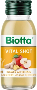 Biotta Vital Shot Ingwer Apfelessig, 60 ml