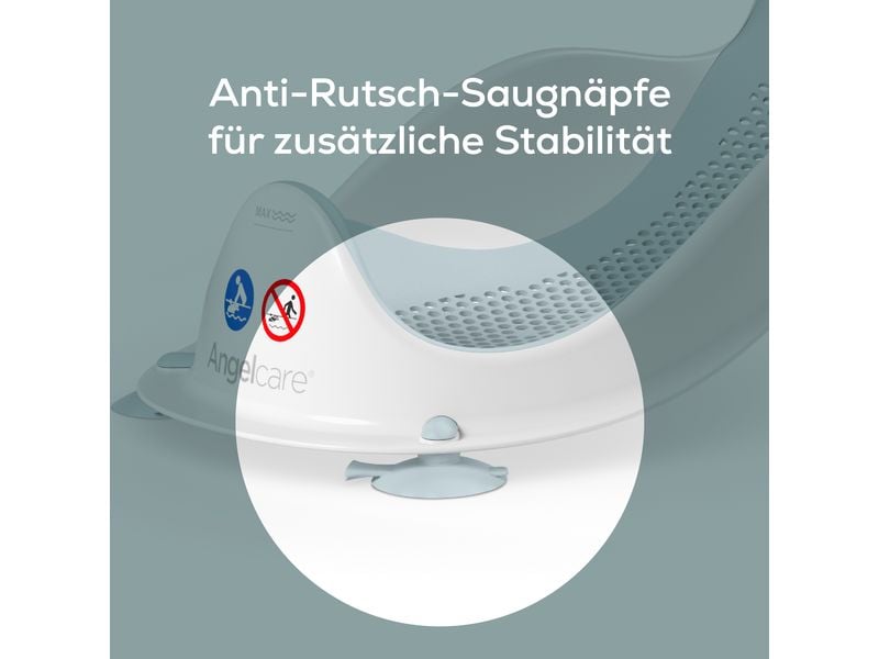 Angelcare Badewanneneinsatz für Babybadewanne Light Aqua Badesitz für Babybadewanne, Aqua