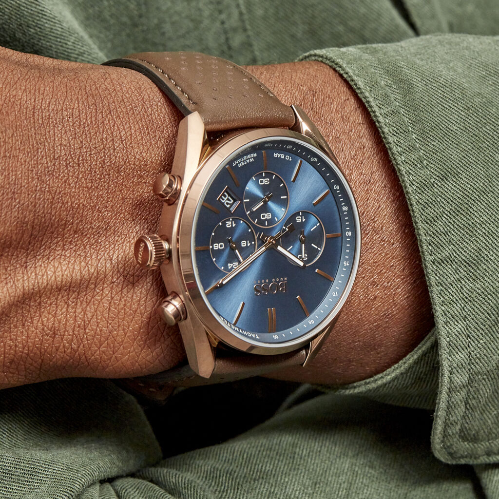 Montre Boss Champion Bleu