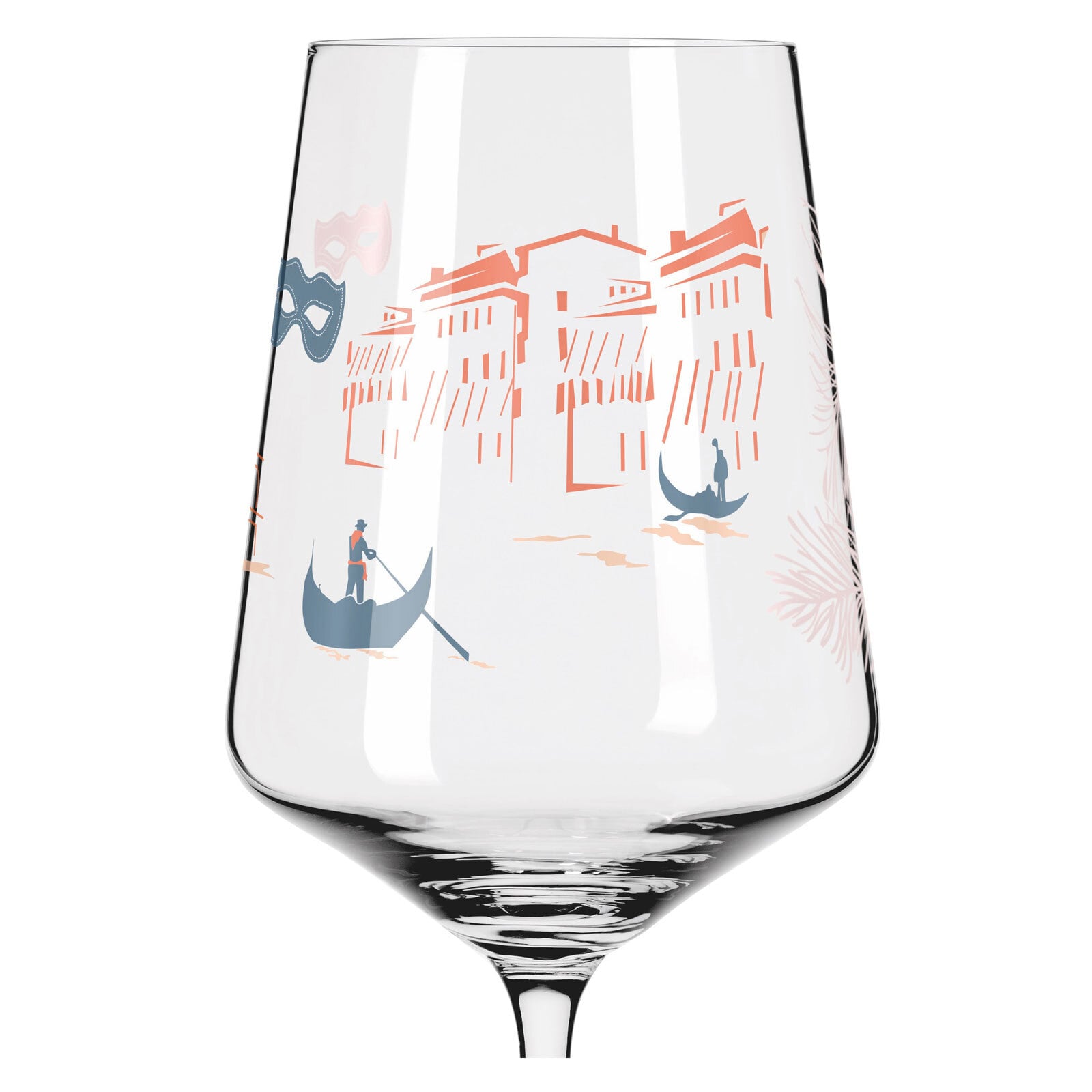 RITZENHOFF Aperitifglas SOMMERRAUSCH 4er Set Illustatrionen Kristallglas