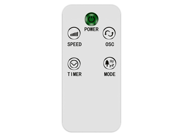 Smart Home torenventilator, bedienbaar via app