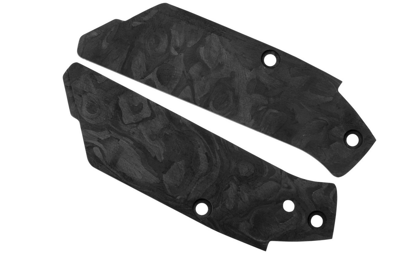 Flytanium Arcade Inlay Set 1278S Shredded Carbon Fiber, handgreepschalen