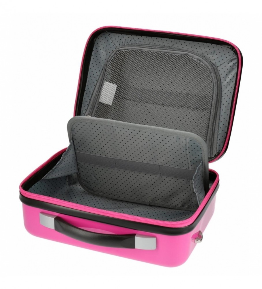 Necessaire Joumma Bags adaptável a malas de viagem estilo Minnie - 29x21x15cm