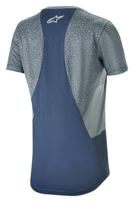 Maillot Manches Courtes Femme Alpinestars Stella Alps 8.0 Bleu