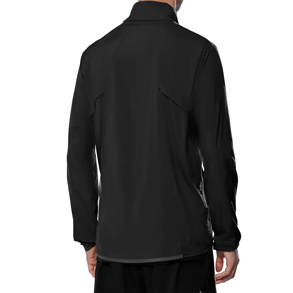 Mizuno Tech Light Hardloopjack Zwart Heren