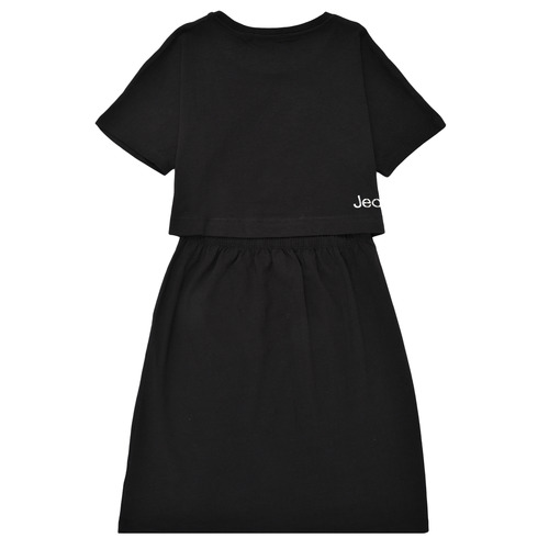 Calvin Klein Jeans - INSTITUTIONAL SILVER LOGO T-SHIRT DRESS - Noir